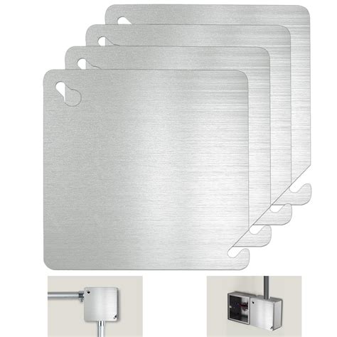 electrical box cover plate|4x4 metal electrical box cover.